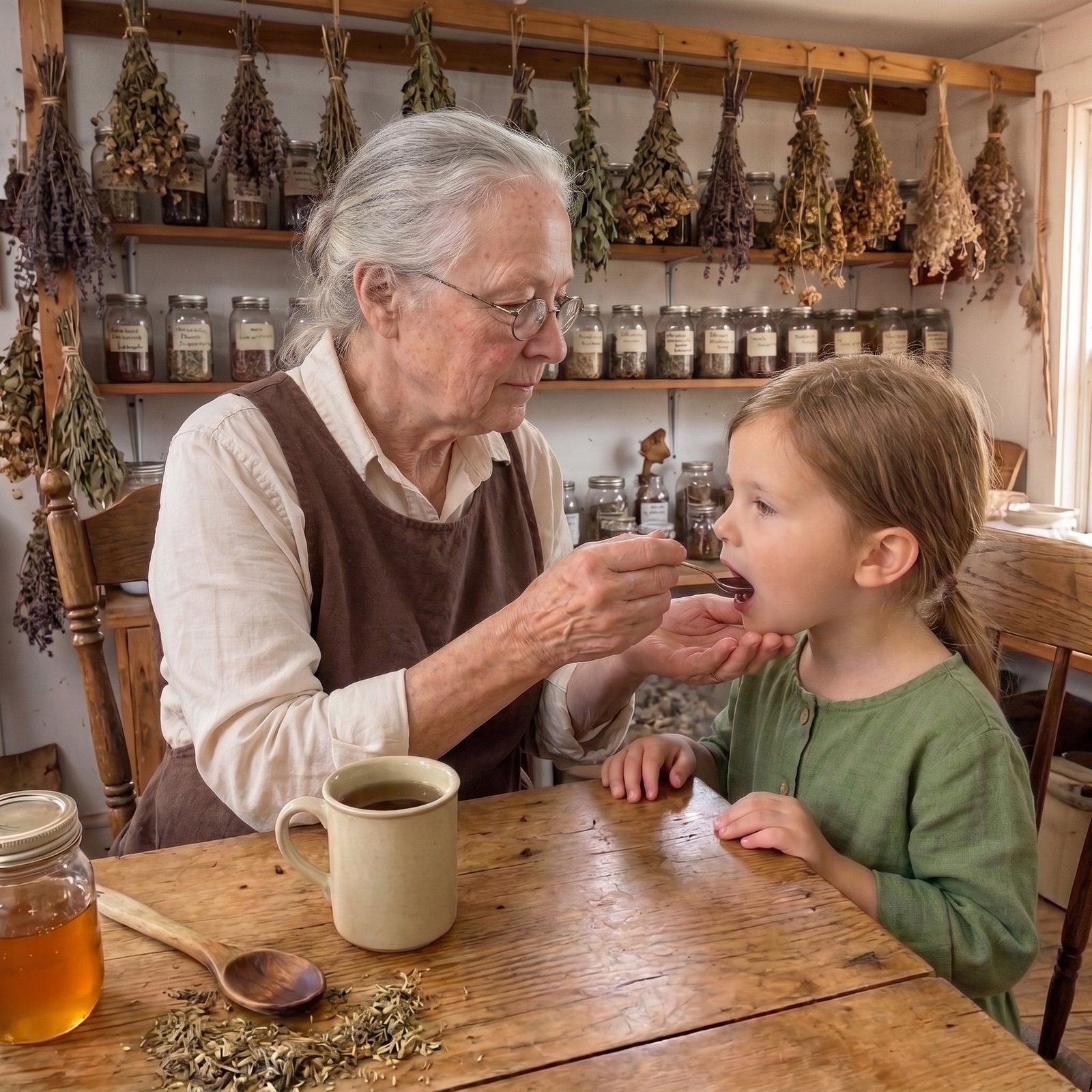 Giving natural remedy